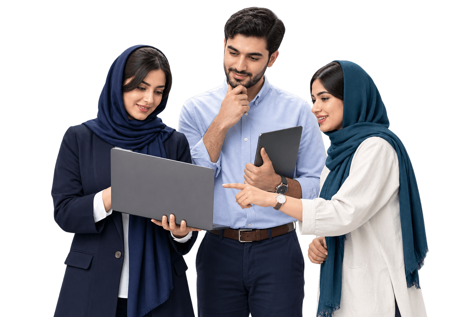 تصویر مفهومی تیم توسعه و محصول AdOS